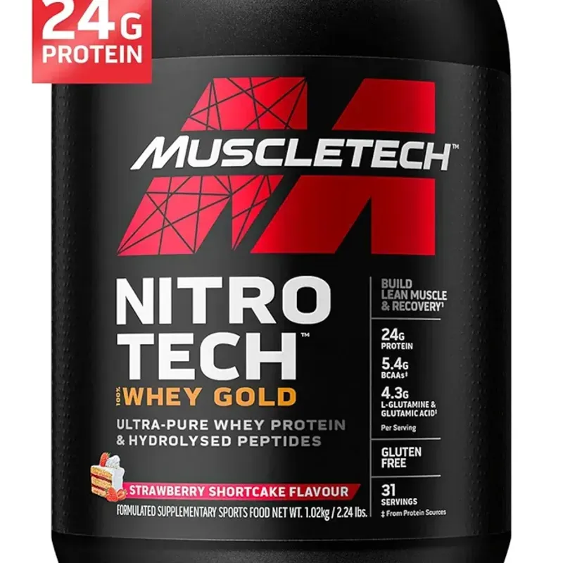 Whey protein NitroTech 100 % Gold 