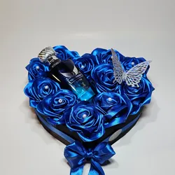 Cajita Sorpresa con rosas azules