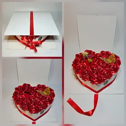 Cajita sorpresa sellada con lazo