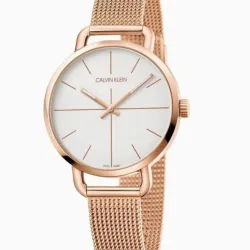 Calvin Klein 38mm rose gold womens watch