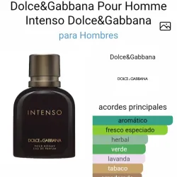 Dolce Gabanna Pour Homme Intenso 125ml no tiene caja 
