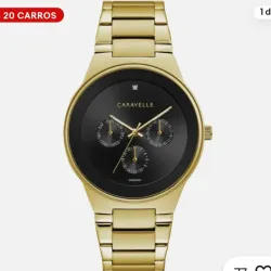 Reloj Caravelle By Bulova 42mm gold watch
