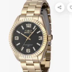 Reloj Invicta 36mm fondo negro Specialty para damas