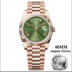 Reloj Pagani Design 40mm Automático mov NH36. Cristal Zafiro