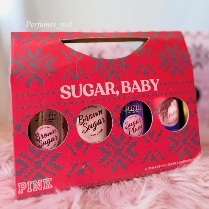 Victoria’s Secret Pink sets 2 colonias y 2 cremas