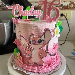 Cake doble altura Stich