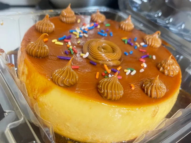 Flan Napolitano