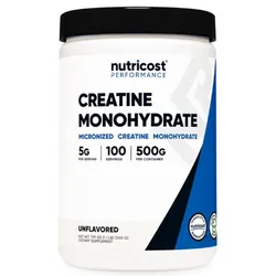 Creatina monohidratada nutricost