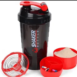 Shaker con compartimiento