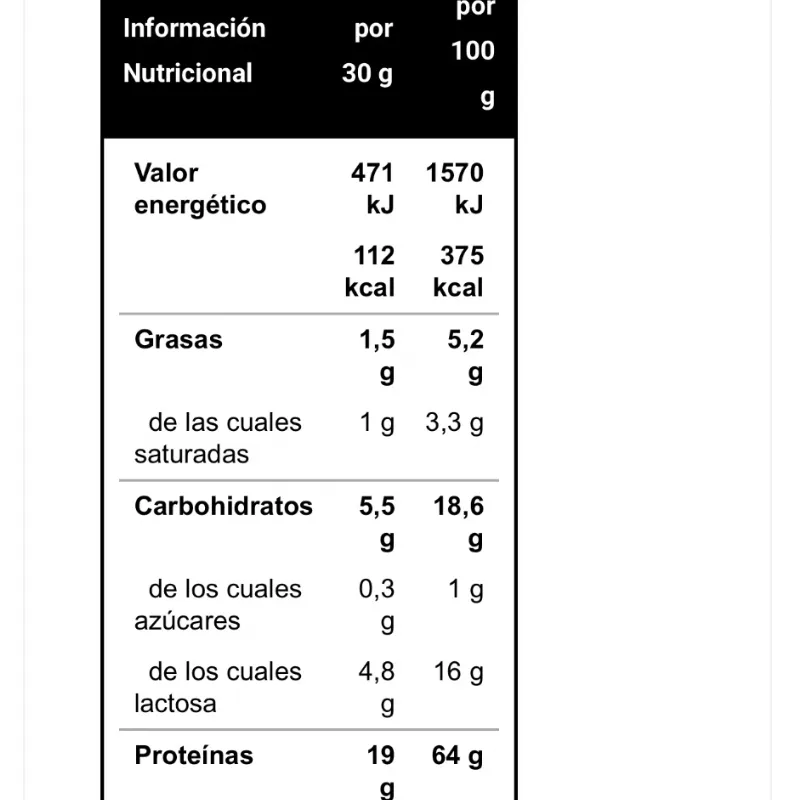 Whey amino complex