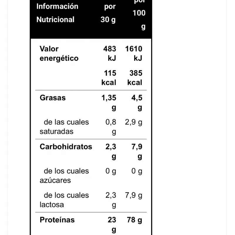 Whey protein 100%