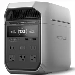 EcoFlow DELTA 3 Plus – Planta Eléctrica de Alta Potencia 1024Wh