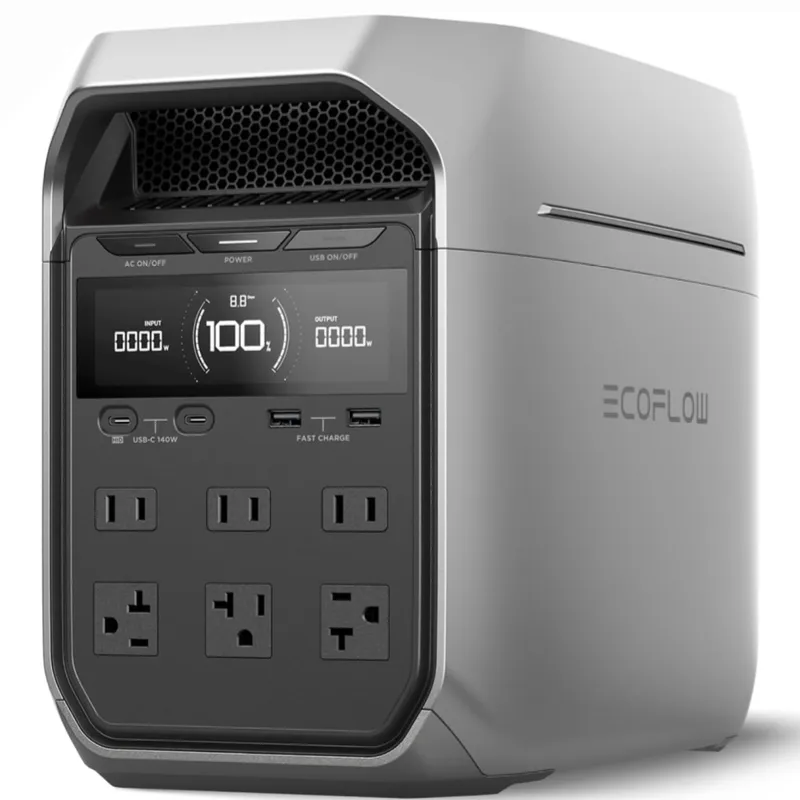 EcoFlow DELTA 3 Plus – Planta Eléctrica de Alta Potencia 1024Wh