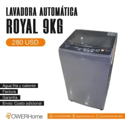 Lavadora automática ROYAL de 9kg