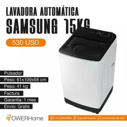 Lavadora automática SAMSUNG de 15kg