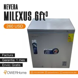 Nevera MILEXUS de 6 pies³
