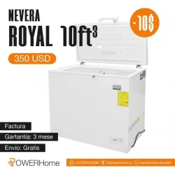 Nevera ROYAL de 10 pies³