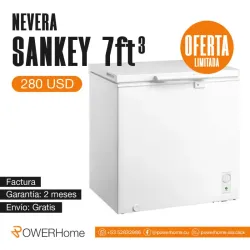 Nevera SANKEY de 7 pies³