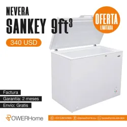 Nevera SANKEY de 9 pies³