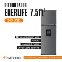 Refrigerador ENERLIFE de 7.5 pies³