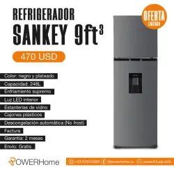 Refrigerador SANKEY de 9 pies³