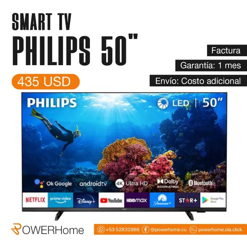 Smart TV PHILIPS de 50"