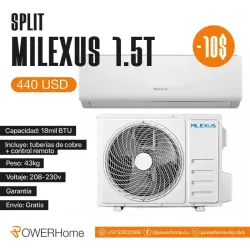 Split MILEXUS de 1.5t (1.5 toneladas)