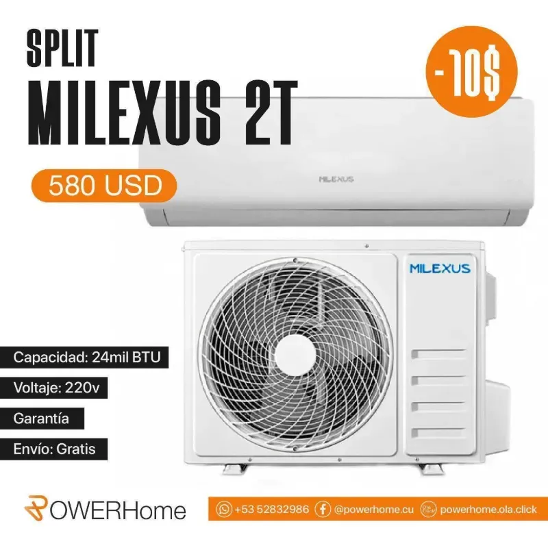 Split MILEXUS de 2t (2 toneladas)