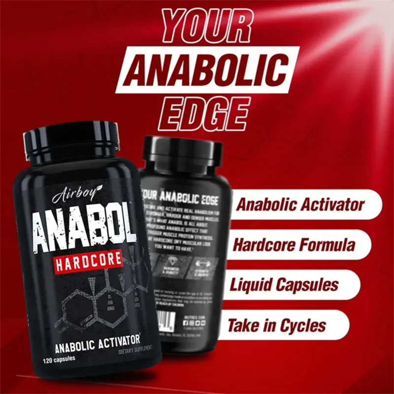 Anabol HardCore Testo_Booster 120 Tabletas