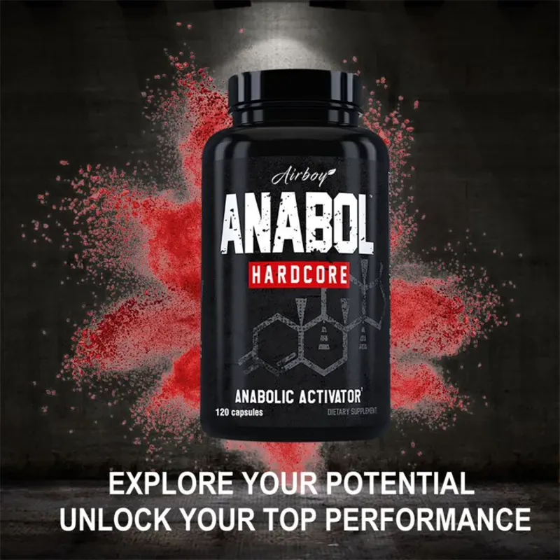 Anabol HardCore Testo_Booster 120 Tabletas
