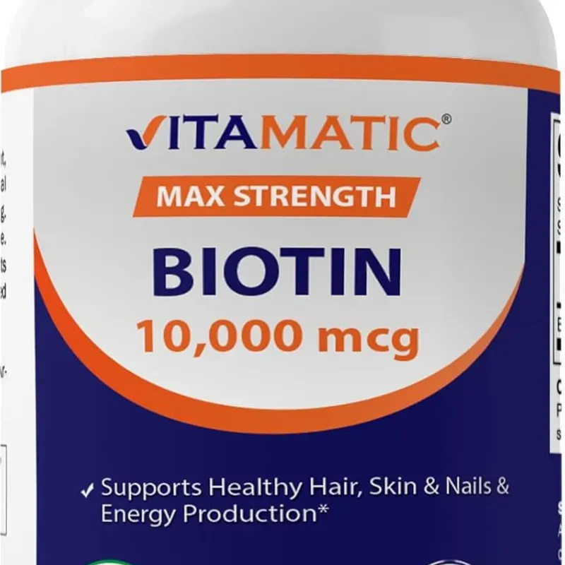 Biotin Vitamic 365 Tabletas de 10 000Mcg 