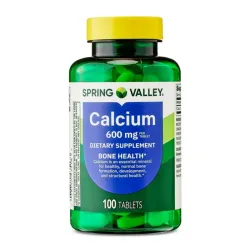 Calcio  de 600mg de 100 Tabletas 