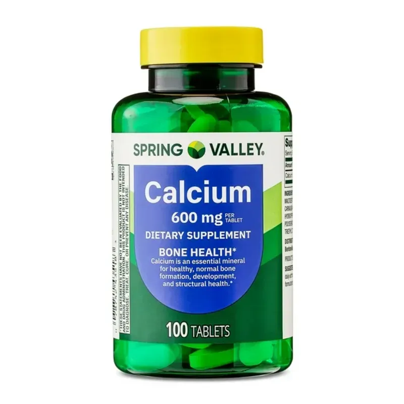 Calcio  de 600mg de 100 Tabletas 
