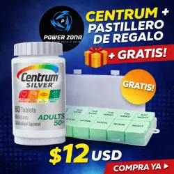 Centrum de Adulto Mayor de 50 +Pastillero