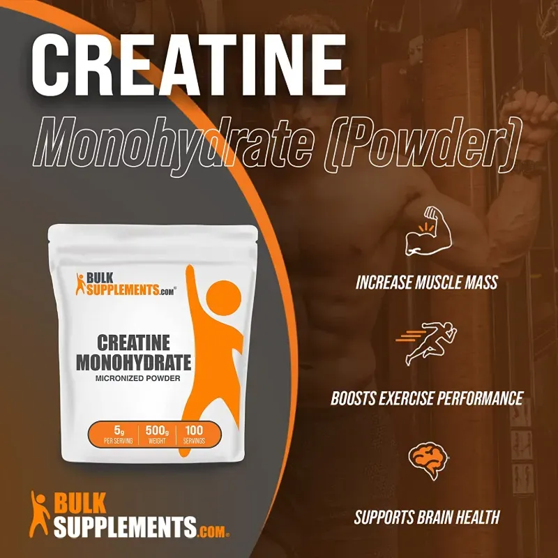 Creatina Bulk Monohidratada 100 Servicios