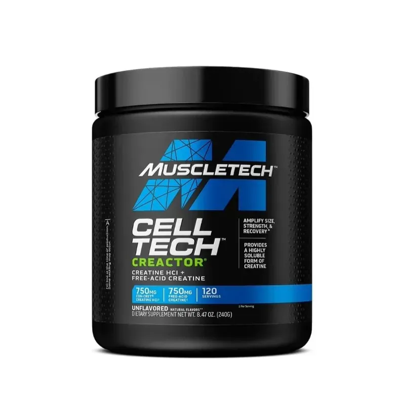Creatina creactor HCL 120 Servicios 