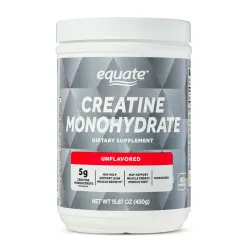 Creatina Equate Monohydratada 90 Servicios 