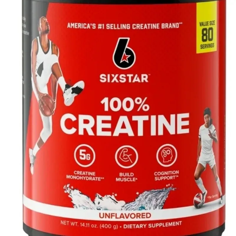 Creatina SixStar Monohidratada 80 Servicios