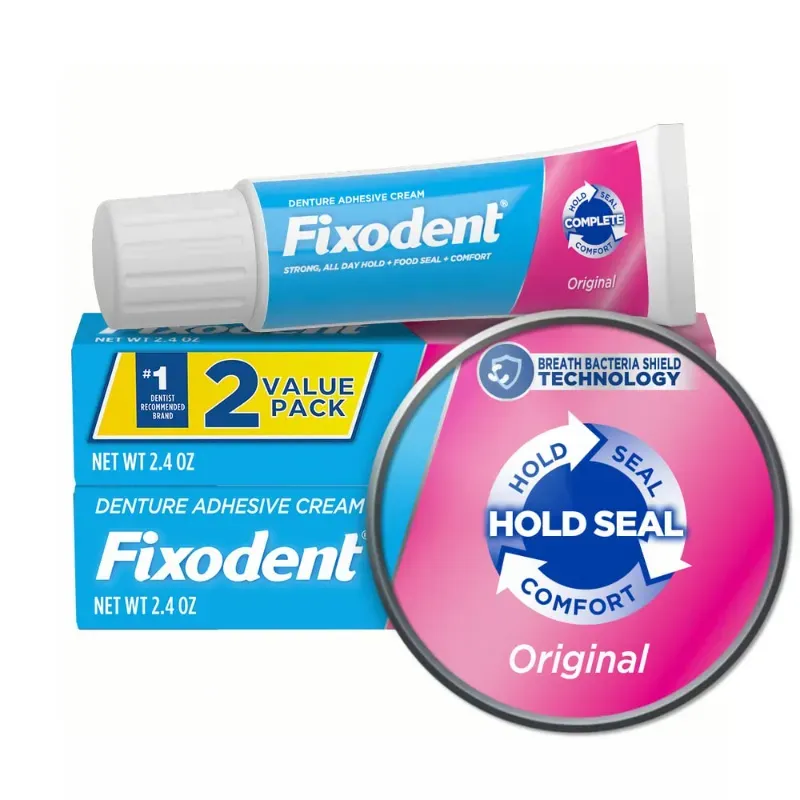 Fixodent Pegamento Detal Ultra Fuerte 68g