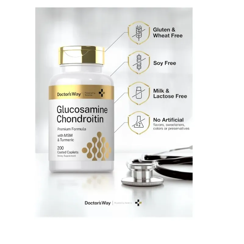 Glucosamina +Cohodritin 200Tabletas 1500mg 