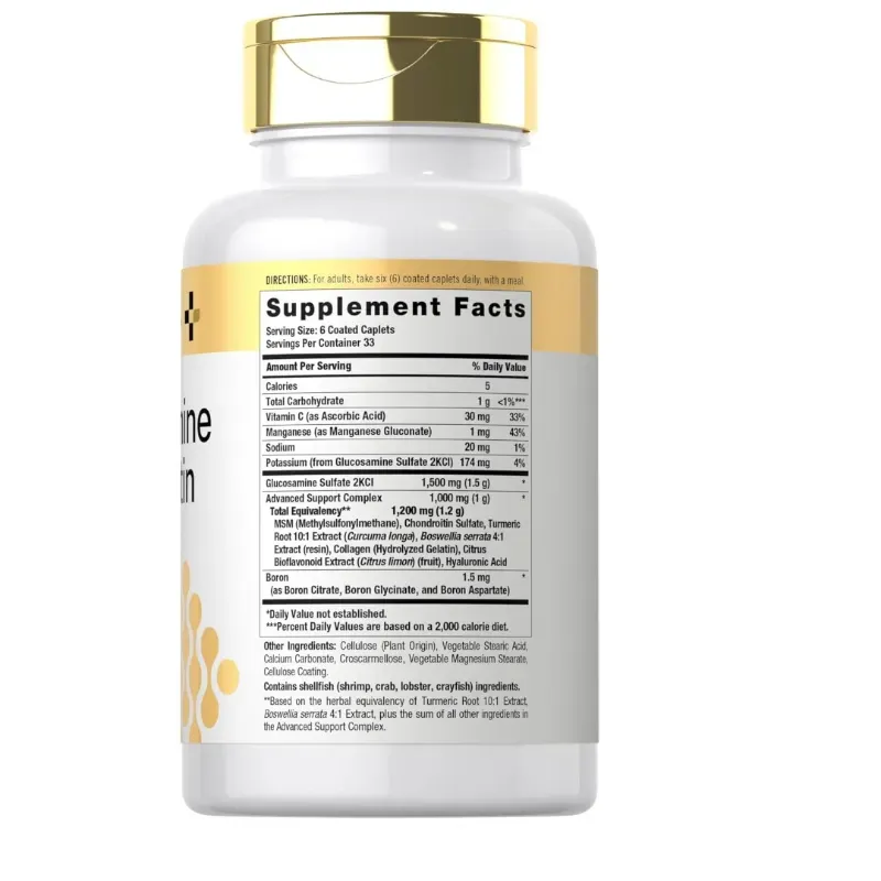 Glucosamina +Cohodritin 200Tabletas 1500mg 