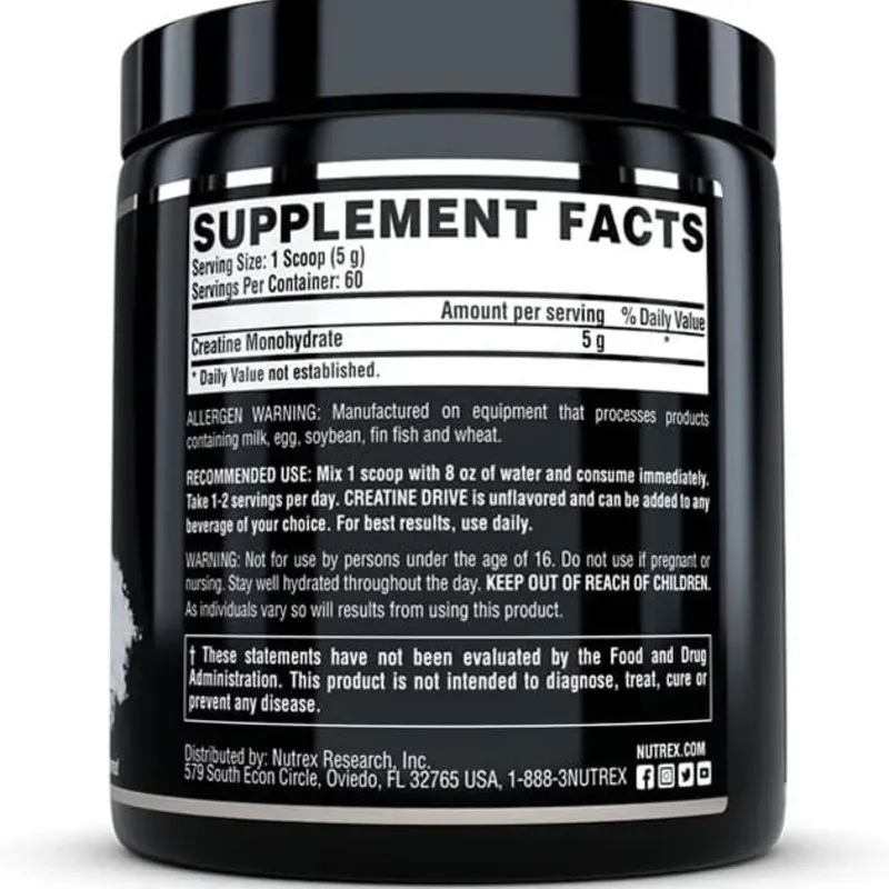 Glutamina Nutrex 60 servicios