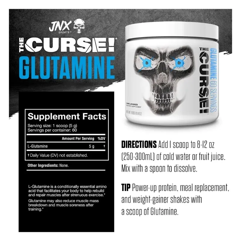 Glutamina The Curse 60 Servicios 