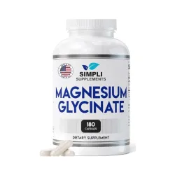 Glycenato de Magnesio 180 Tab 400mg per Serving – High Absorption