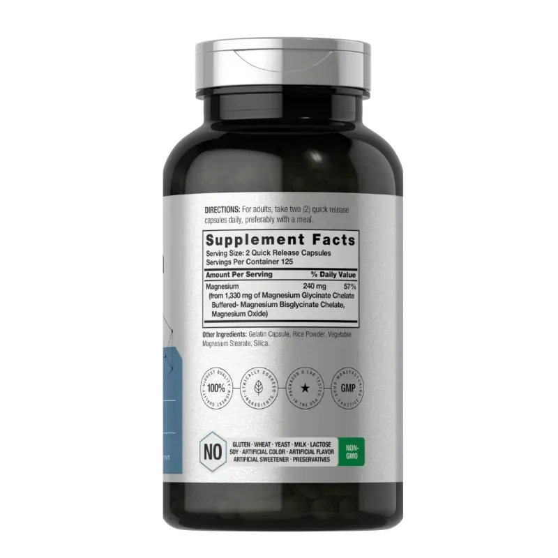 Glycenato de Magnesio 240 TAB de 1330mg