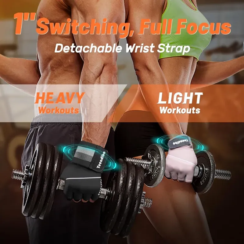 Guantillas con Muñequera desmontable Talla L