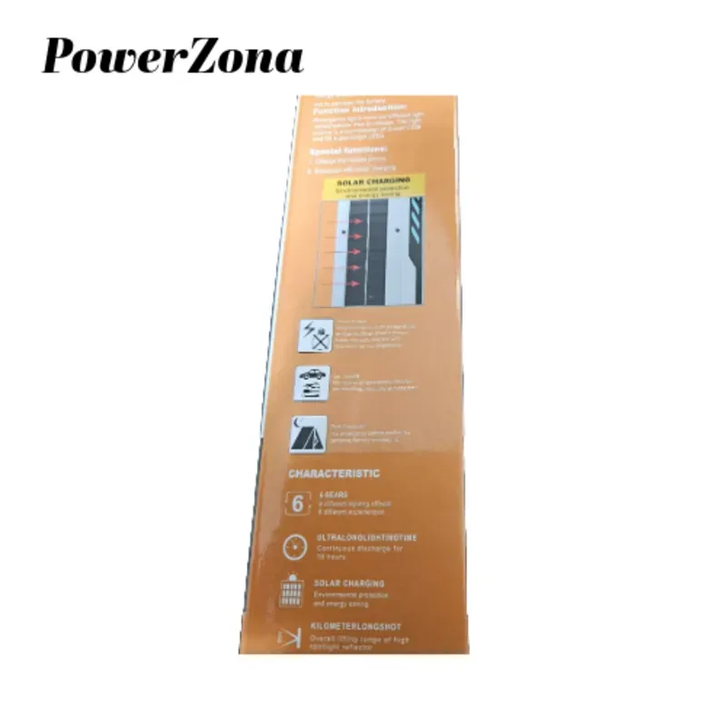 Lampara Recargable Con Puertos USB y Panel Solar de led LUZ BLANCA INTENSA