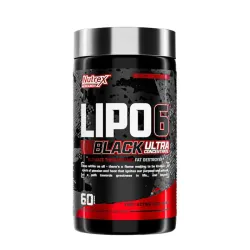 Lipo 6 Black Ultra Concentrado 60 Tabletas (rojo)
