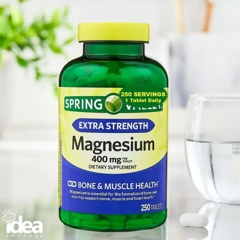 Magnesium 400mg Extra fuerza 250 Tabletas 