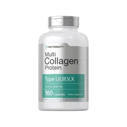 Multi Colageno Hydrolizado Proteina 2000 mg | 180 Capsules 